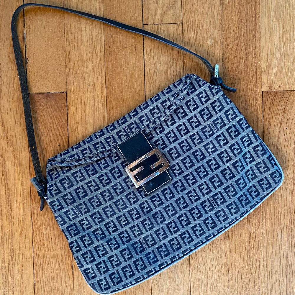 Vintage Fendi monogram canvas. 100%authentic.
